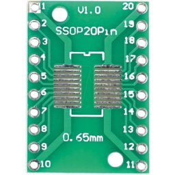 FREI BB SOP20 - Placas de revelado - adaptador de derivación SMD, SOP20 /