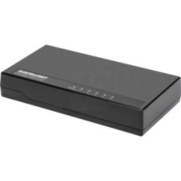 INTELLINET INT 561747 - Switch, 5 puertos, Gigabit Ethernet