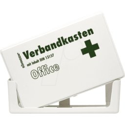 SÖHNGEN SNG 3003056 - Kit de primeros auxilios de oficina DIN 13157, incl. Soporte de