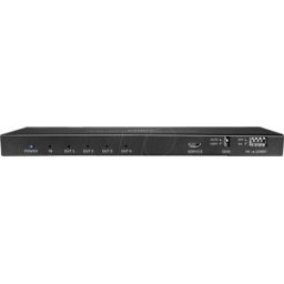 LINDY 38231 - HDMI Splitter, 4 puertos, 4K 60 Hz, con audio