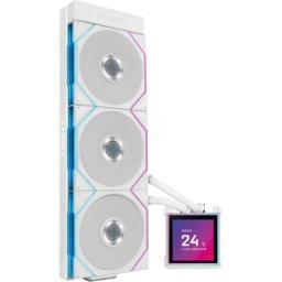 LIAN LI LIAN HS2LCDS36TW - Refrigeración por agua HydroShift II AiO, RGB, pantalla L