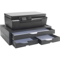 EXPONENT EXP 42815 - Soporte para impresora con 1 compartimento DIN a3 + 2 compartime