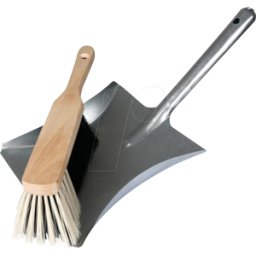 TOOLLAND VEL DT94001 - Escobilla y recogedor, juego para barrer