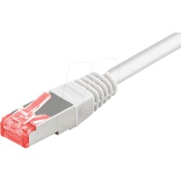 FREI PATCH-C6 025WS - Cable de interconexiones PiMF CAT 6 de 0,25 m, blanco, RJ45