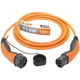 LAPP 75744 - Cable tipo 2, para vehículos eléctricos, 11 kW, 20 A, 3 P