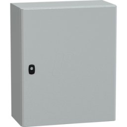 SCHNEIDER ELECTRIC NSYS3D6525P - Carcasa de acero S3D con placa de montaje 600 x 500 x 250 IP66