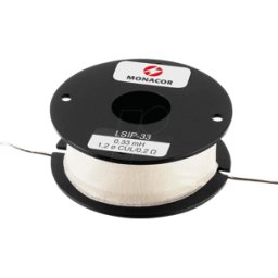 MONACOR MON LSIP-33 - Bobina de aire, 0,33 mH, Ø 1,2 mm