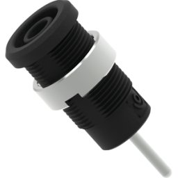 ELECTRO PJP PJP 3267-C-N - Casquillo de seguridad para banana, 4 mm, pasador de contacto, n