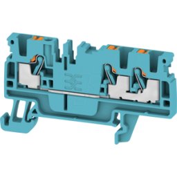 WEIDMÜLLER A3C 2.5 BL - Klippon® Connect Terminal de continuidad serie A, verde / amaril
