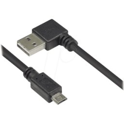 GOOD CONNECTIONS GC 2510-EUM02W - Cable USB 2.0, enchufe EASY a a conector Micro B, 2,0 m