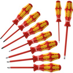 WERA 05133355001 - Juego de destornilladores Kraftform Plus, surtido, 9 piezas