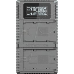 NITECORE NC LGUSN4PRO - Cargador para pilas para cámara Sony, 2 bahn