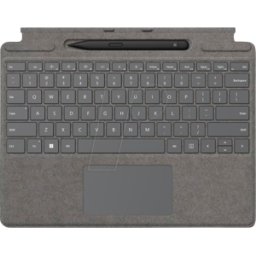 MICROSOFT MS 8X8-00168 - Teclado, para Surface Pro 10, con SLIM Pen 2, Platino