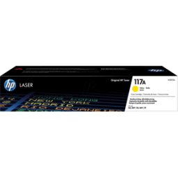 HEWLETT PACKARD TONER W2072A - Tóner HP, amarillo, 117A, original