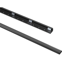 PUREMOUNTS PM-CCA-100B - Conducto de cable de pared, 1,0 m, negro