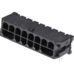 BELLWETHER MH 2X8 SMT90 - Micro-Hi Connector 2x8 poles 90° SMT