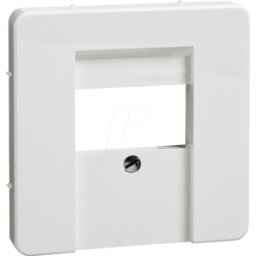 ELSO 503604 - Placa central para caja TAE, 3 veces, RENOVACIÓN, blanco