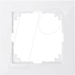MERTEN EL MPU 4010-3619 - M-PURE, marco, 1 x, blanco polar, brillante