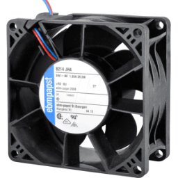 EBM-PAPST PAPST 8214 JH4 - Ventilador axial, 80x80x38mm, 24VDC, rpm: 14000