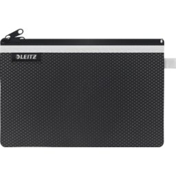 LEITZ 40130095 - Bolsa de cremallera Traveller WOW L, negra