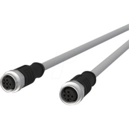 METZ CONNECT MC 142MJA22050 - Cable de sensor, M12, 5 polos, KU > KU, 5 m