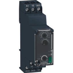 SCHNEIDER ELECTRIC RE22R2CMR - Relé de tiempo, recaída retardada, 0,05 s - 300 h, 22 x 9
