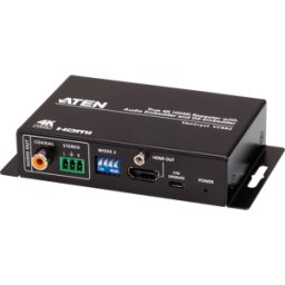 ATEN VC882 - Repetidor HDMI, con audio de-/embebido