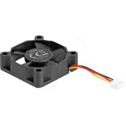 DELOCK 67338 - Ventilador axial 12 V CC, 35 x 35 x 10 mm negro