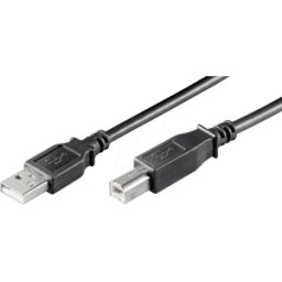 GOOBAY 93597 - Cable USB 2.0 Hi-Speed, conector macho A > conector macho B, 3,0
