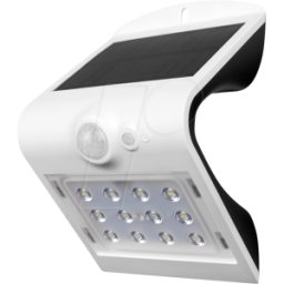 BLULAXA 48552 - Luz solar LED, foco, con detector de movimiento, 1,5 W, blanco,