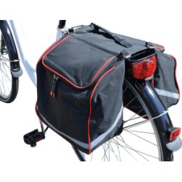 FREI BIKE 46353 - Bike: Bolsa para bicicleta, 2x17 litros, reflectores