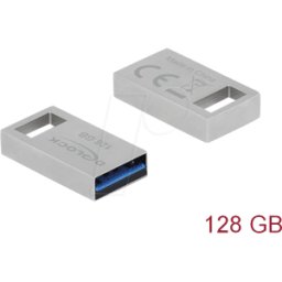 DELOCK 54072 - MEMORIA USB, USB 3.2, 128 GB, USB-A.