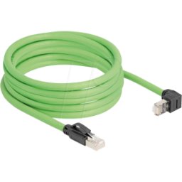 DELOCK 80894 - Cable de conexión cat.6a, top cat, SF/UTP, 5 m, verde