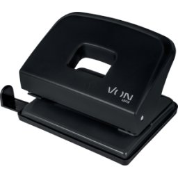 VON LEITZ VONL 50200095 - Ponche de oficina, hasta 20 hojas, negro