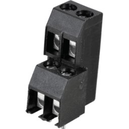 RIA CONNECT AKL 267-04 - Borne de dos pisos, 4 polos, 1,5 mm de diámetro, RM 3,5