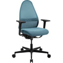 TST SITNESSA BL - Silla de oficina TOPSTAR Sitness suave arte, azul