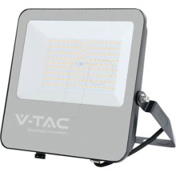 V-TAC VT-9895-5 - Proyector LED, 100 W, 18500 lm, 6500 K, cable de 1 M, negro