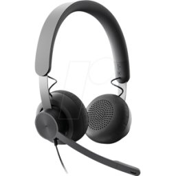 LOGITECH ZONE - Auriculares, estéreo, zona con cable, USB-C..
