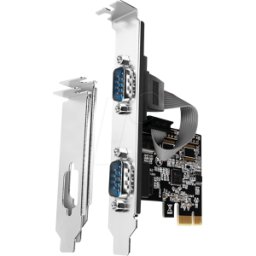 AXAGON AXG PCEA-S2N - 2 puertos RS232, serie, tarjeta PCIe