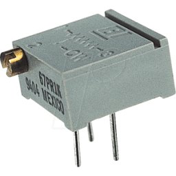 FREI 64P-20 - Potenciómetro de precisión, 25 marchas, horizontal