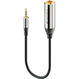 SONERO SON ACA005 - 3,5mm a 6,3mm cable adaptador de audio 0,2m