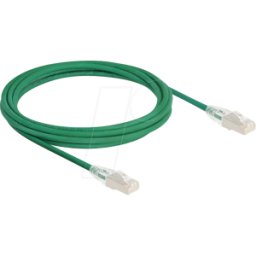 DELOCK 80367 - Cable de red RJ45 Cat.6A U/FTP Slim 3 m verde
