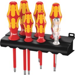 WERA 6147 - Juego de destornilladores Kraftfrom Plus, mixto, 7 piezas