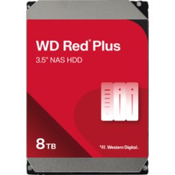 WESTERN DIGITAL WD80EFPX - Disco duro NAS WD Red Plus de 8 TB