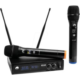 OMNI 13063370 - OMNITRONIC UHF E-FLEX 2, sistema de micrófono inalámbrico