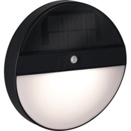 PAULMANN PLM 94264 - Luz solar DEL LED, luz de la pared, antracita, IP44, detector de