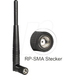 DELOCK 88461 - Antena WLAN, conector RP-SMA