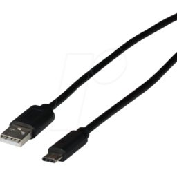 EFB-ELEKTRONIK EFB USBCUSB20AK3 - Cable USB 2.0, a macho a macho C, 3,0 m