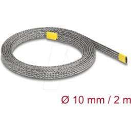 DELOCK 20937 - Funda trenzada para protección EMI estirable 2 m x 10 mm