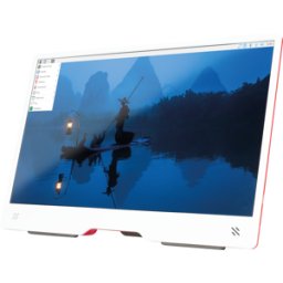 RPI LCD 15.6 RW - Raspberry Pi - Pantalla IPS LCD, 15,6", 1920x1080p, rojo/blanco
